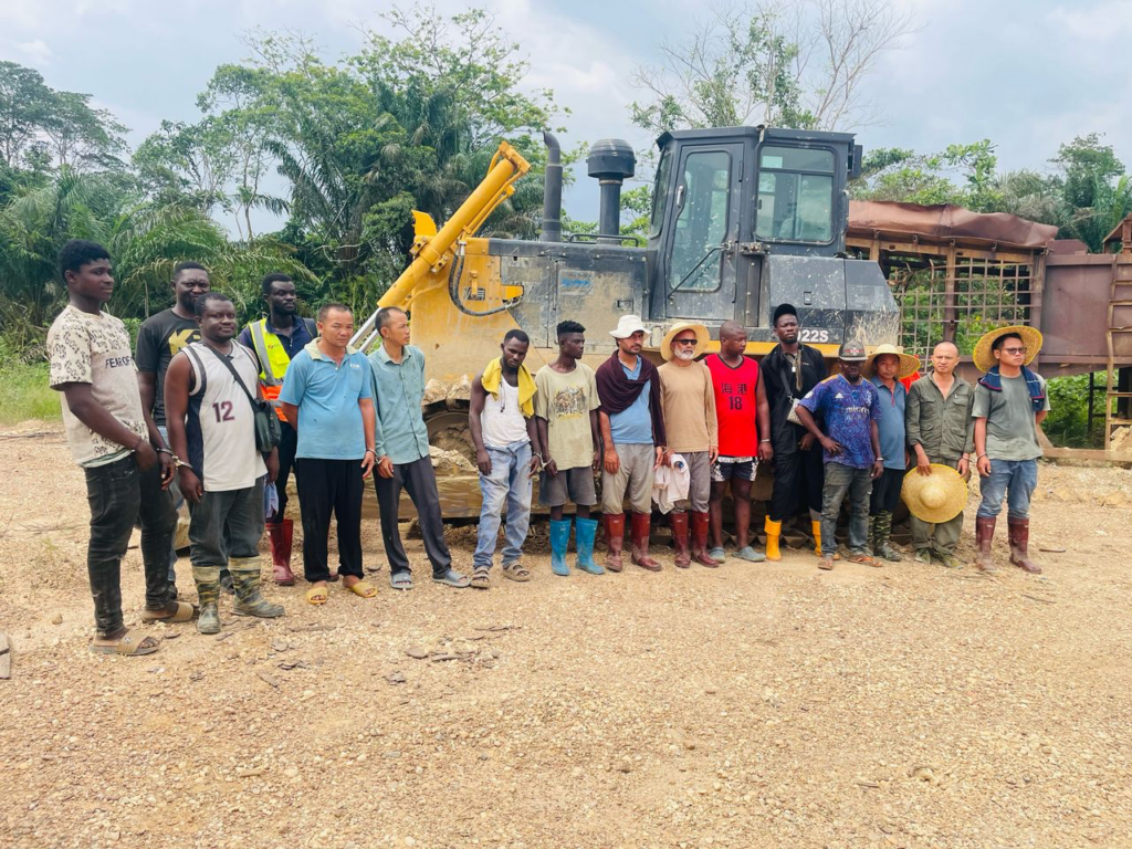image - Accra Daily Post Police Raid Galamsey Sites in Western Region; 15 Held