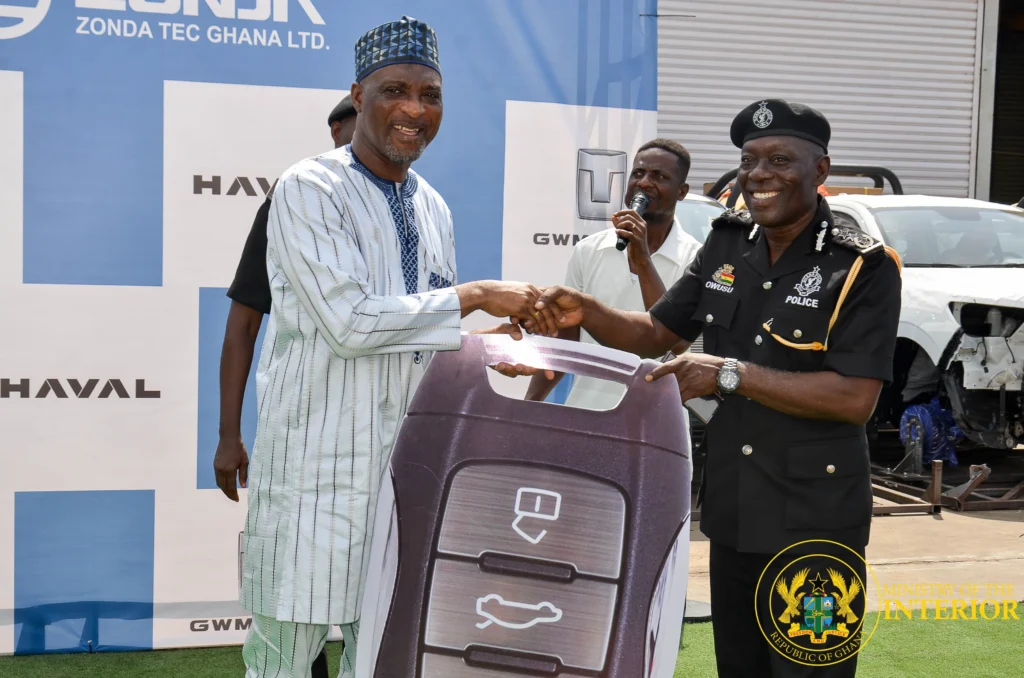 Zonda Tec Ghana Donation of cars - Accra Daily Post Zonda Tec Ghana Donation of cars